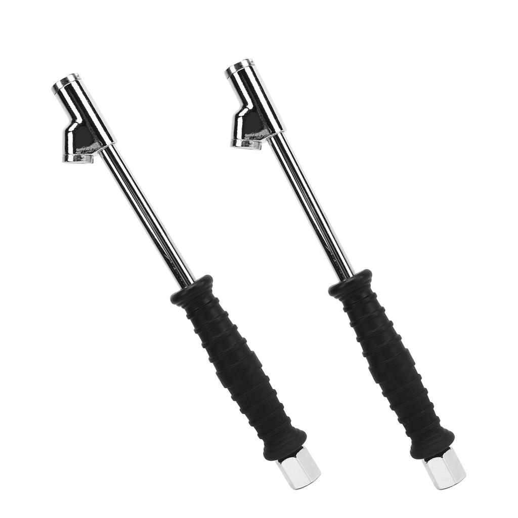2pcs Car Tire Inflatable Rod 1 4 Inch Double Head Truck Tire Chuck Compatible with Air Pump Inflator Accessories for