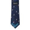 Tie Snoopy Necktie PN916146 Blue SNOOPY Business Brand Necktie Character Present [Peanuts]