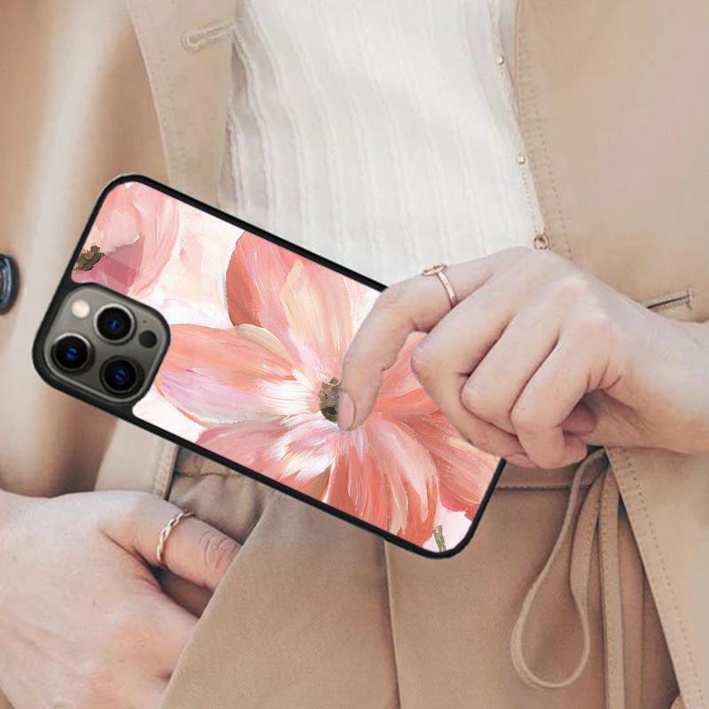 Beautiful Flower Magnetic Phone Case For APPLE iPhone 17 Air 16 14 13 12 Pro Max 15 Plus Wireless Charge With MagSafe Cover