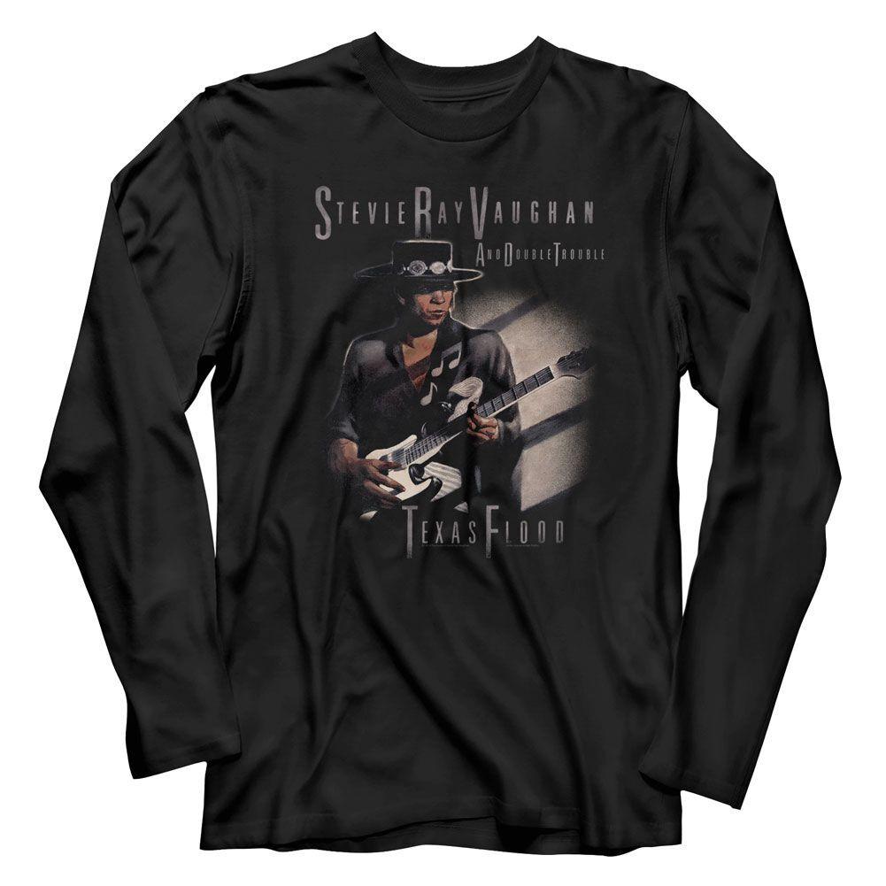 Stevie Ray Vaughan Black L/S Music Shirt XXXXL
