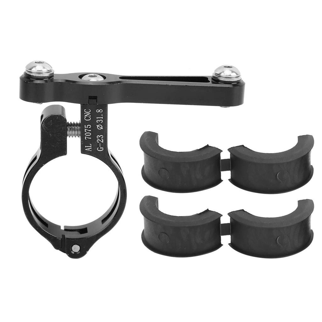 GUB Aluminium Alloy Bicycle Water Bottle Cage Conversion Holder Bike Kettle Rack Adapterblack