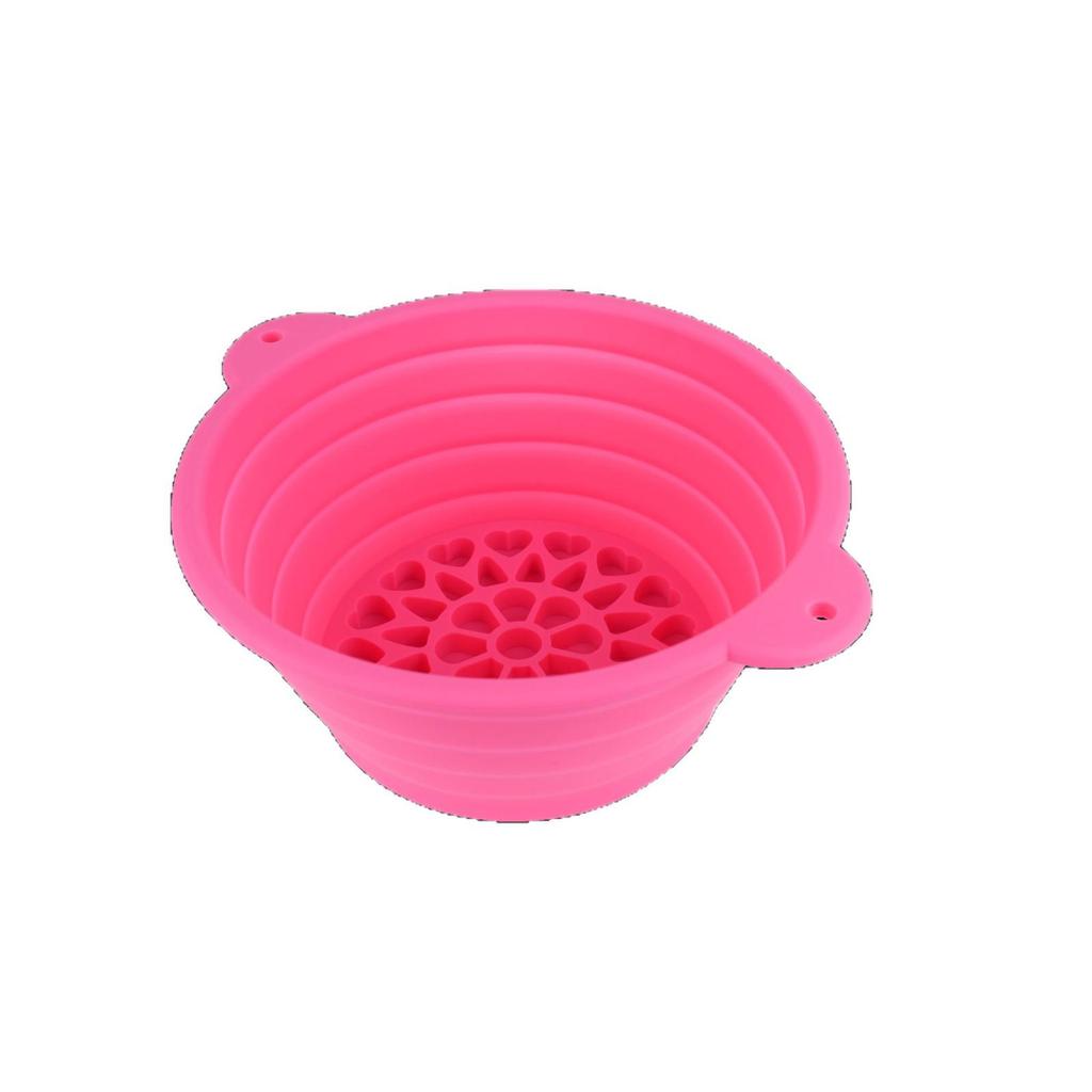Silicone Folding Ice Pack Face Wash Basin for Travel and Outdoor Use