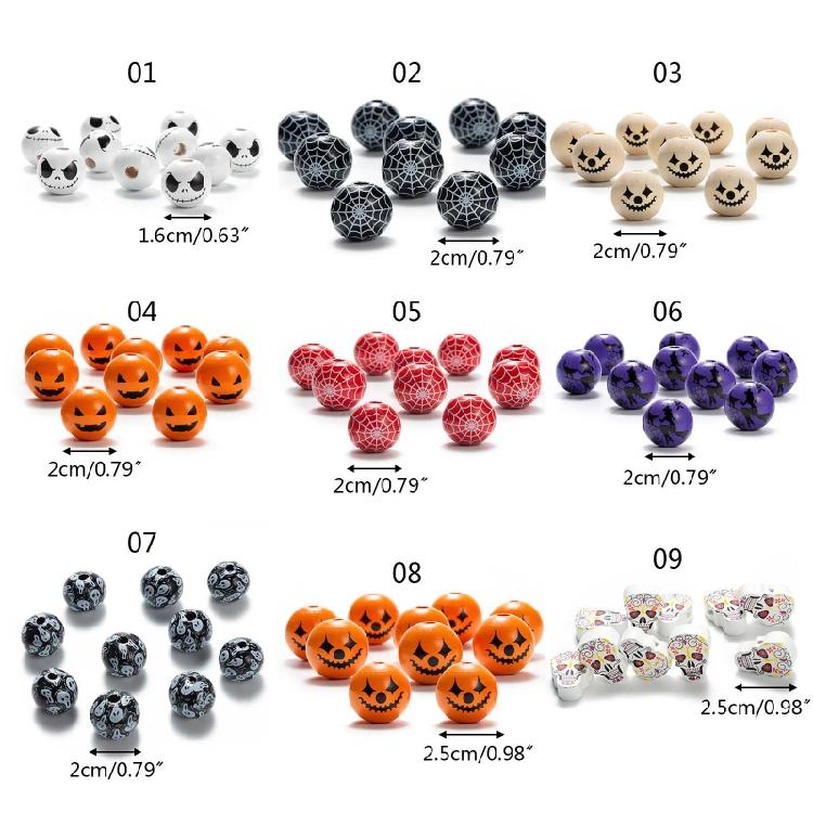 10 Sztuk Drewnianych Koralików do Rękodzieła Ręcznie Robione Okrągłe Koraliki do Tworzenia Biżuterii