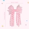 2Pcs New Children's Colorful Hair Woven Headdress Curly Rolls Bow Tassel Hair Accessories Candy Color Little Girl Hair Clip