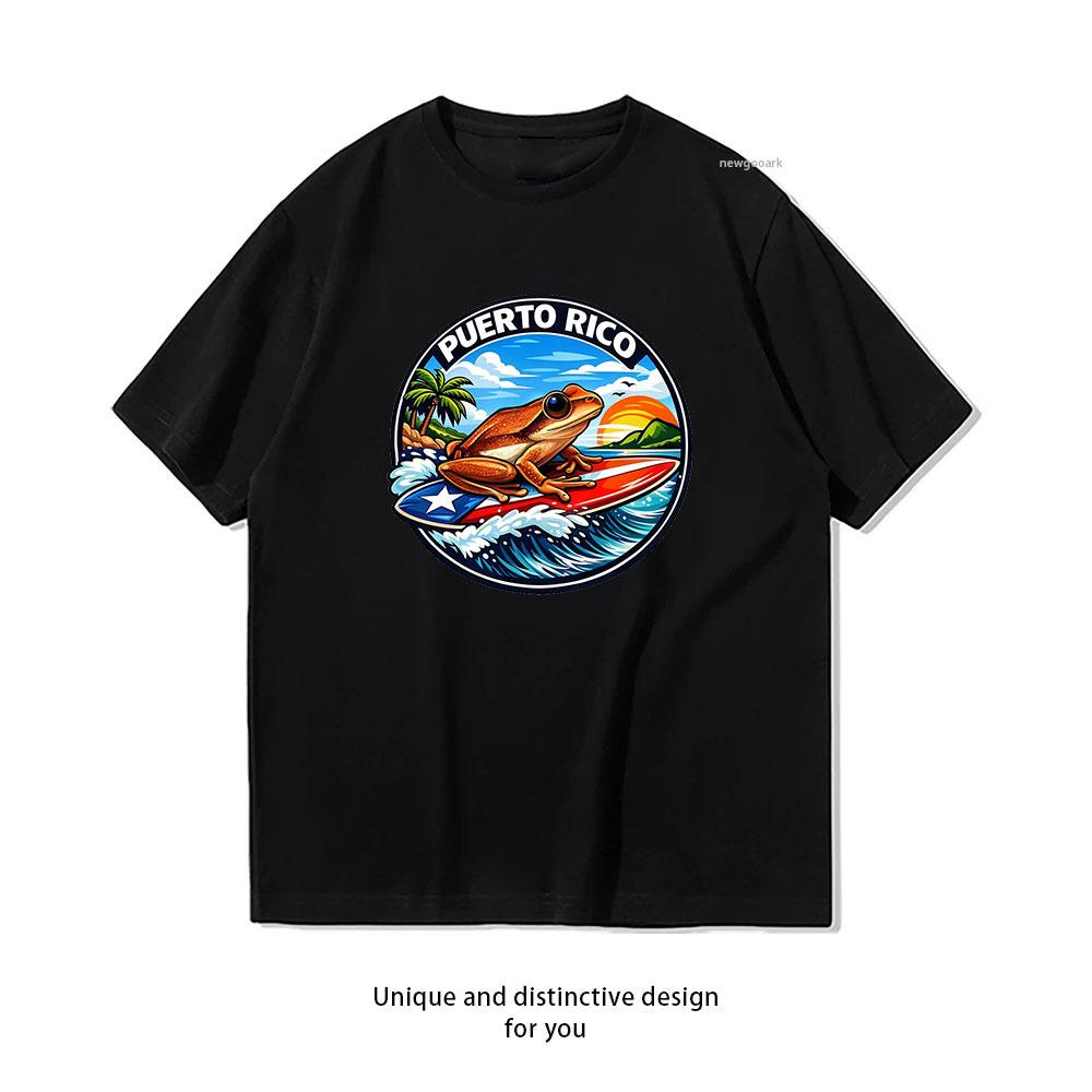 

Puerto Rico tshirt Women Unisex Casual cotton graphic t shirts Adult streetwear camisetas tops tee Shortsleev 4XL