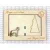 Ibizan Hound, Ibizan Podenco, Ibizan Warren Hound - Photo frame, engraved wooden frame, a lovely gadget for the dog lover by Art-Dog