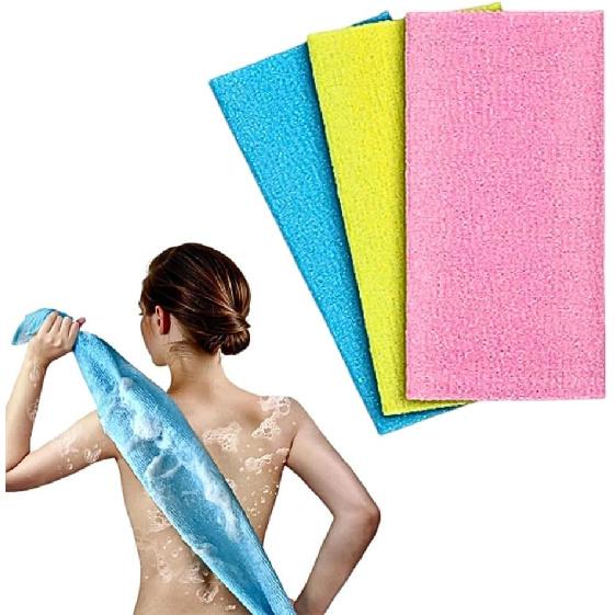 Отшелушивающая мочалка для тела Мочалка для спины для душа Японская косметическая мочалка Банная мочалка Корейское отшелушивание Мочалка-люфа Сетчатая губка