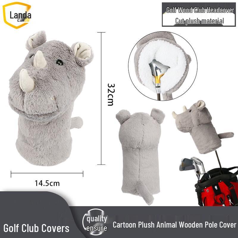Landa Golf Rhino Plush Wood Headcover
