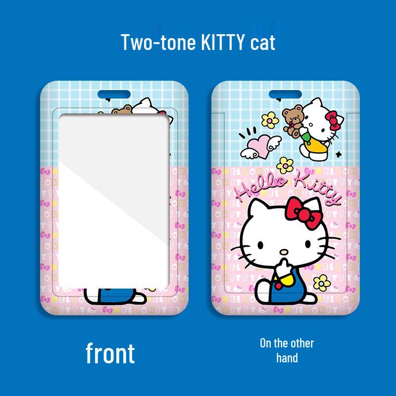 Sanrio Cartoon Student ID Card Holder - Cute Campus, Work, Bus, Subway, Meal Card Case