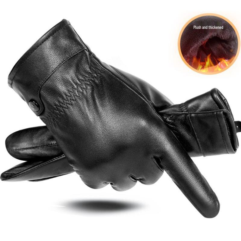 

Men s Winter Warm Leather Gloves