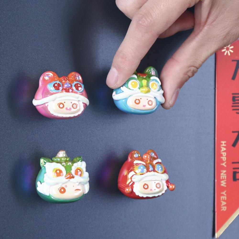 

1Pc Multifunctional Mystery Box Cute Design Refrigerator Sticker Ornaments Decoration