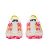 Anta Professional Training MG (Rubber Short Stud) Wear-Resistant Non-Slip Soccer Shoes Men Soccer Shoes White Pink Yellow 412511122-1