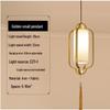 Chinese Zen Style Single Head Pendant Light for Restaurant, Bedroom, Tea Room, Corridor, and Dining Room