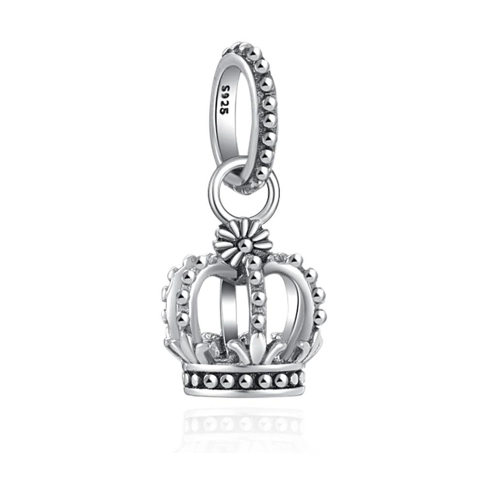 925 Silver Leaf Flower Cactus Pendant Bead for European Charms Bracelet Jewelry Accessories