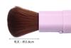 Makeup Brush Shishida Seishindo Makeup Brush Slide Face Brush Made in Japan Pink MK-375P