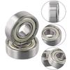 Strong and Reliable Wheel Hub Bearings 6000ZZ 6000 2RS 10x26x8mm Pack of 2