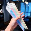 Colored Chopsticks Set 5 Pairs Reusable Non-Slip Chop Sticks for for Beginners Adults
