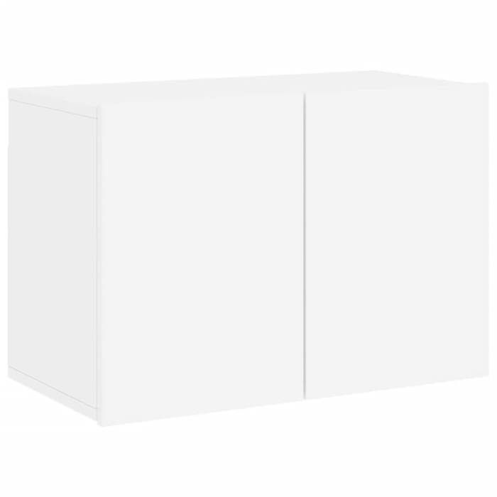 VidaXL Meuble TV mural blanc 60x30x41 cm 836938