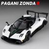 1:32 Pagani Zonda R Supercar Alloy Car Model Sound And Light Pull Back Children'S Toy Collectibles Birthday Gift