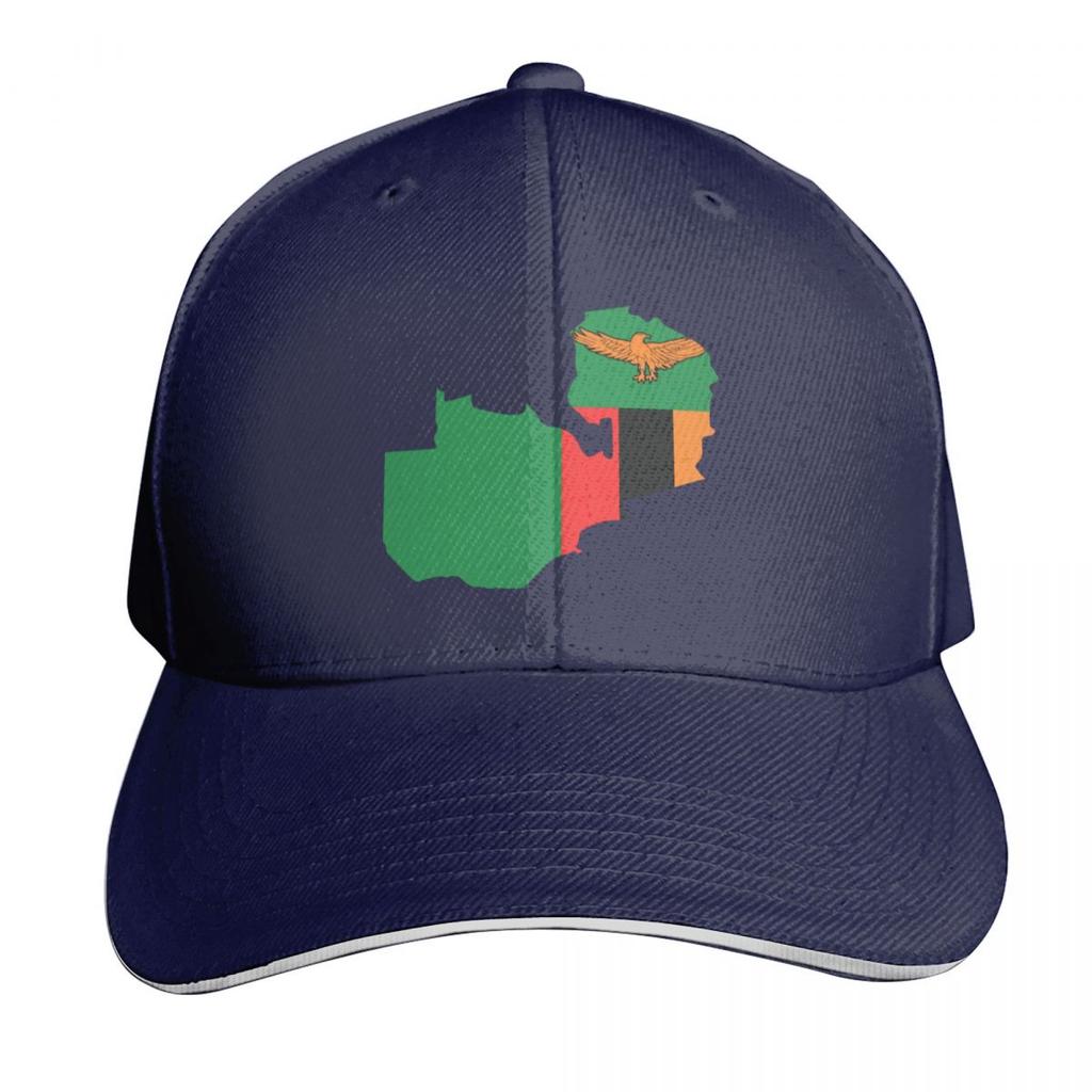 Zambia Flag In The Country Map Baseball Cap Cosplay Sun Hat For Children Beach Horse Hat Caps For Women Unisexs