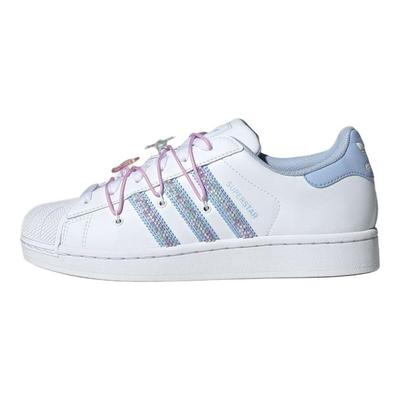 Originals Superstar 2 Rezistente la Abraziune Pantofi de Skateboard Joasă Top Femei Adidași Albi JR1332