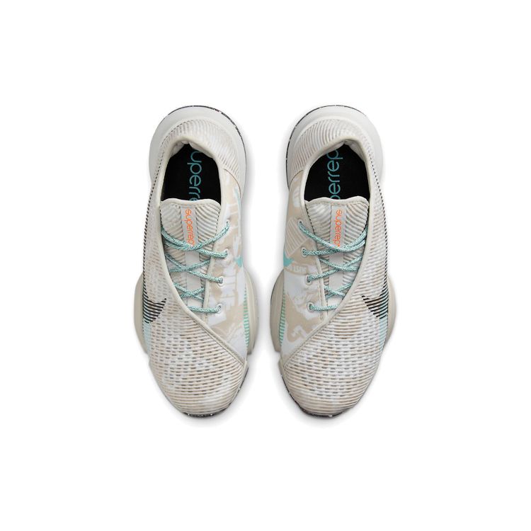 Nike Air Zoom SuperRep 2 Platinum Tint Crater Women Sneakers White Light-Bone Total-Orange DH3383-091