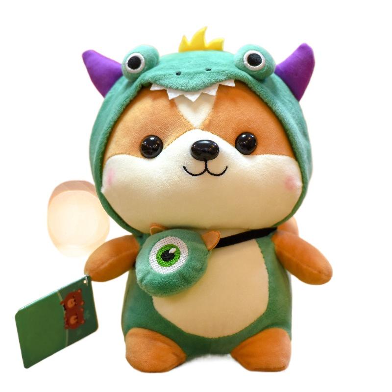 25cm Cute Squirrel Doll Cute Dinosaur Stuffed Toy Baby Doll Give A Birthday Gift To A Girl Doll