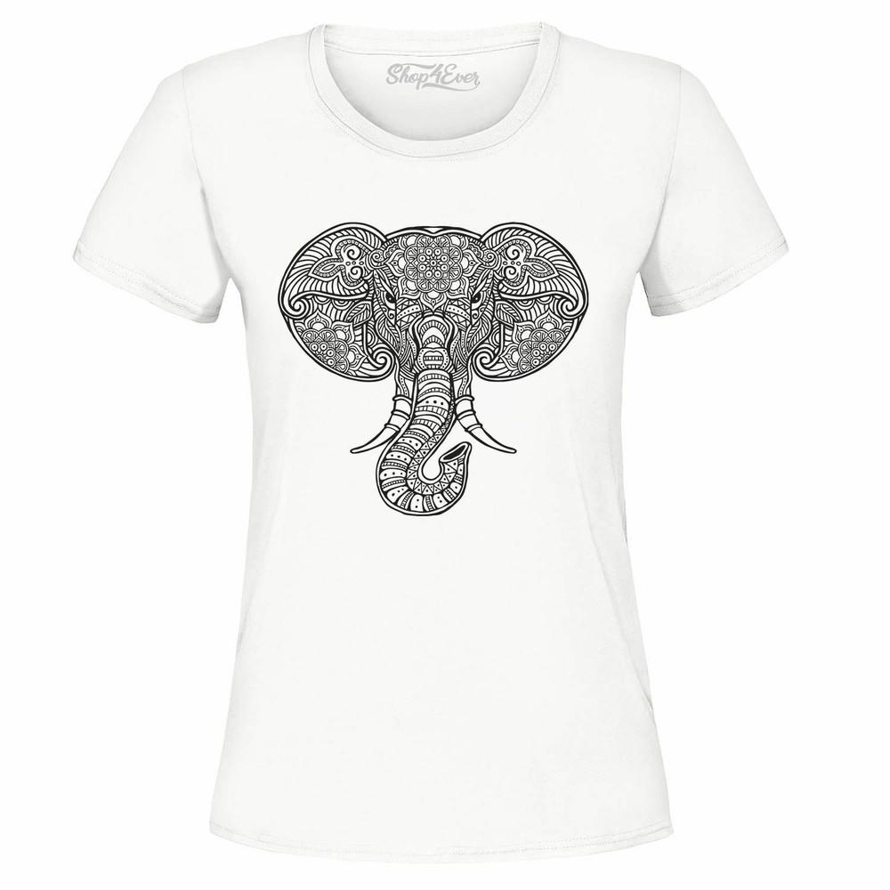 Elephant Mandela Women's T-Shirt Elephant Lover Save The Elephants Shirts