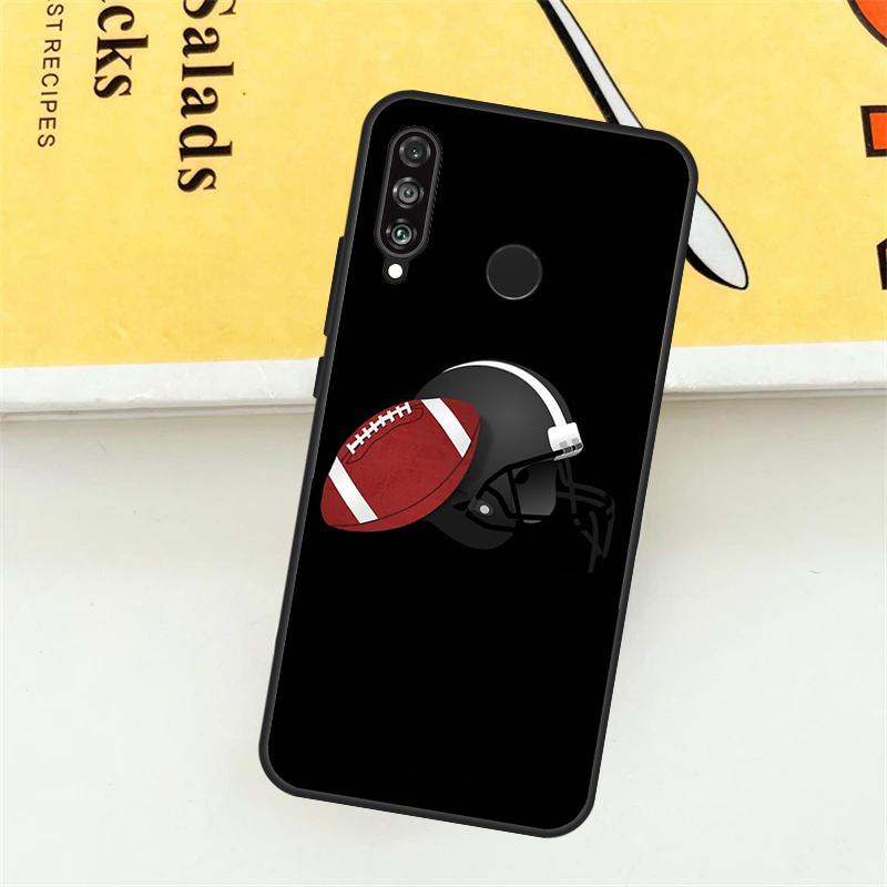 American Football For Huawei Nova 12S 12i 9 10 SE 7i 8i 11i Y60 Y61 Y70 Y72 Y73 Y90 Y91 P20 P40 P30 Lite Case