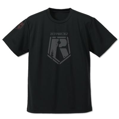Cospa Armored Trooper Votoms Red Shoulder Dry BLACK M Size [Official] T-shirt