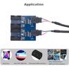 9Pin USB Splitter 1 To 4 - Motherboard USB Expander Adapter (9-Pin Interface)