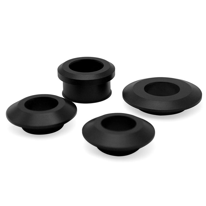 4 Stück Motorrad Captive Racing Vorder- und Hinterrad-Distanzstück-Kit Aluminium Für YAMAHA R1 2015 2016 2017 2018