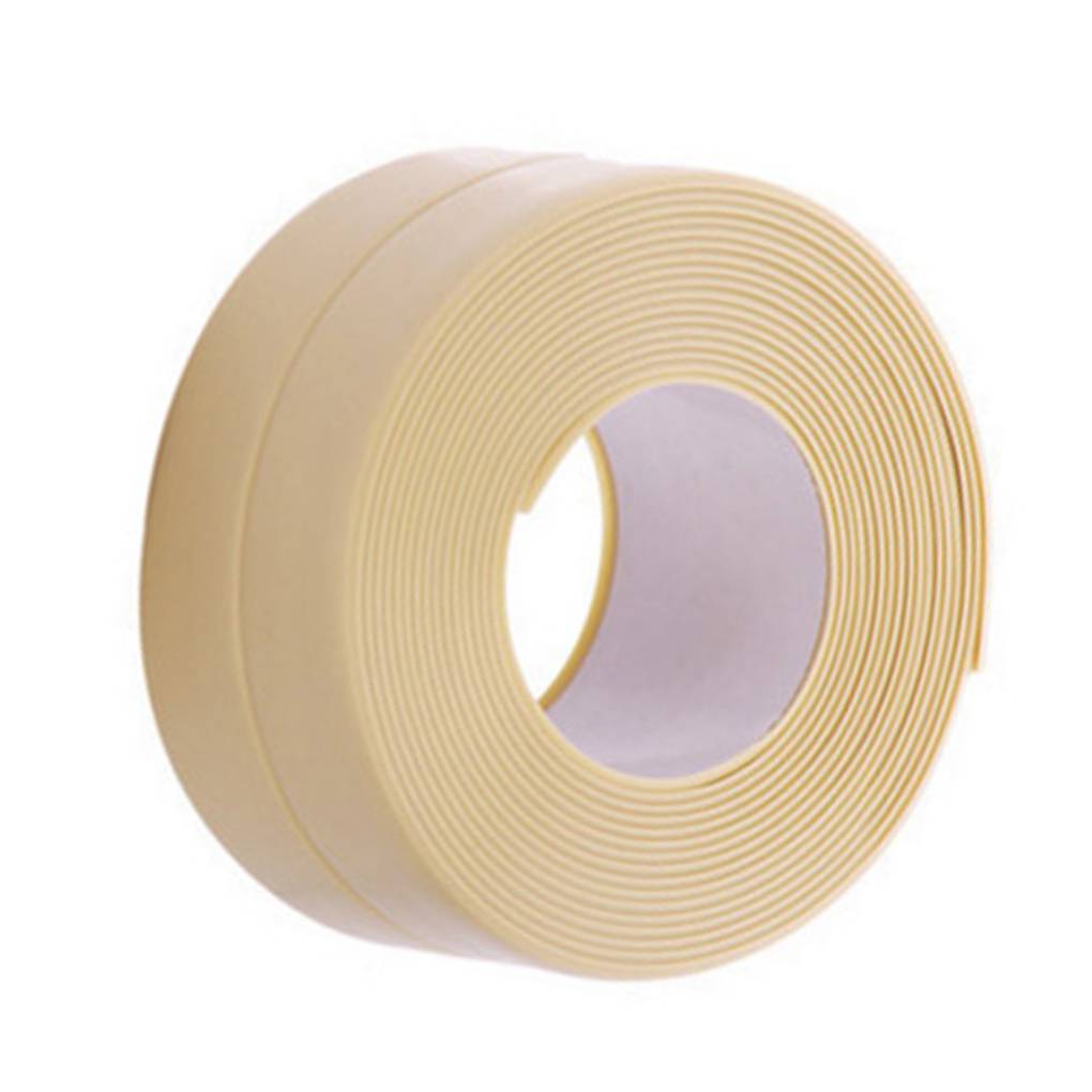 Home Corner Line Waterproof Tape Kitchen Bathroom Seams Protector Tub Wall White