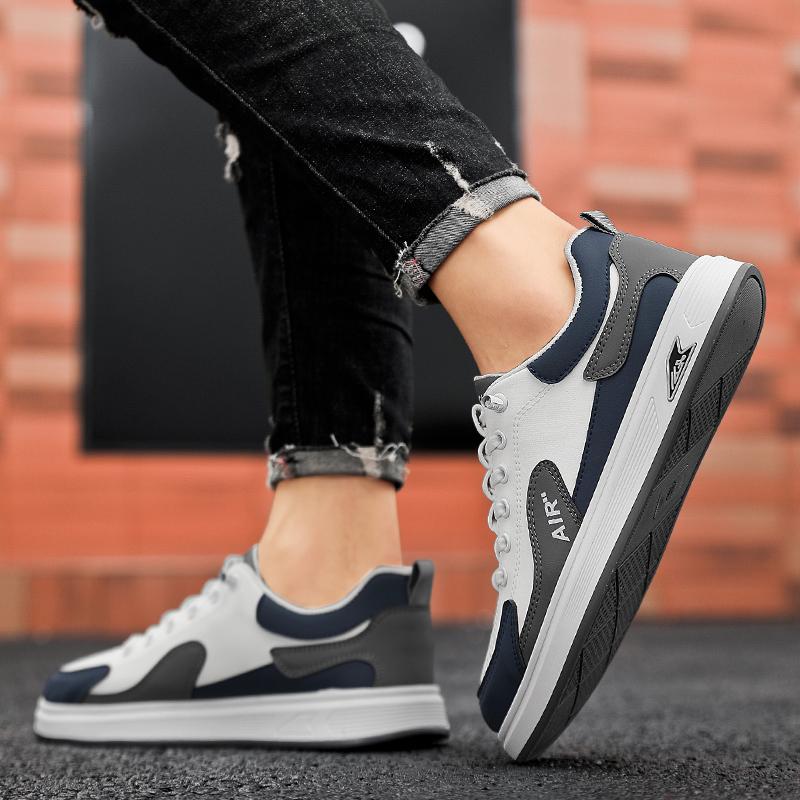 Casual Men's Spring New Breathable Board Shoes Students Fashion Sneakers Sneakers Men's Plus-size Trend Vulcanized Shoes