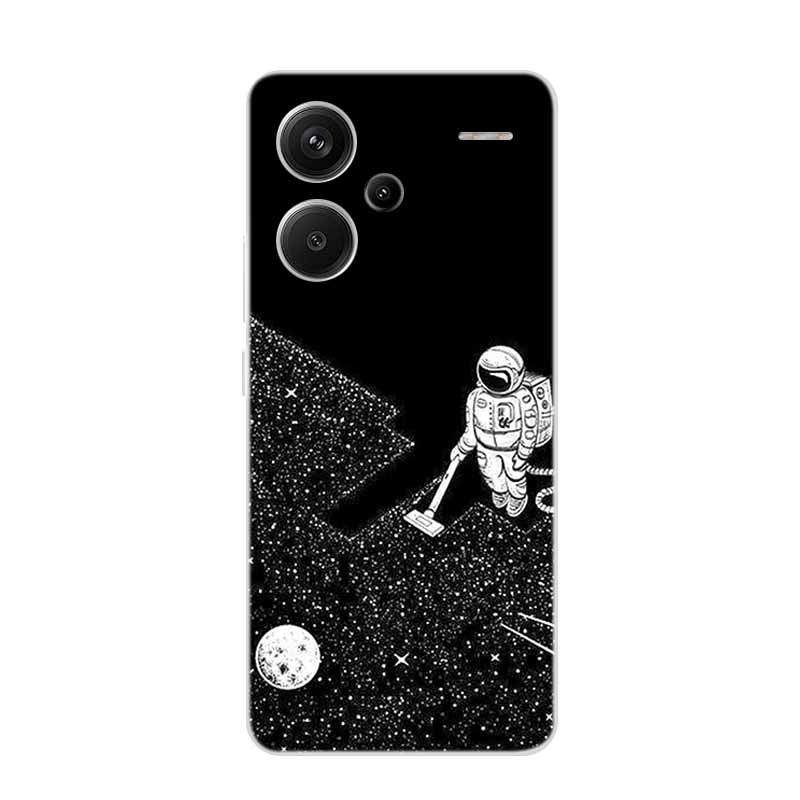 For Xiaomi Redmi Note 13 Pro+ Case Note13 Pro Plus Clear Silicone Soft TPU Coque For Redmi Note 13 Pro Plus 5G Back Cover Case
