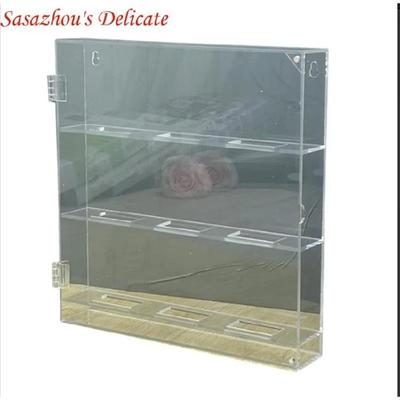 Starke Eishockey Wandvitrine Durchsichtige Abdeckung Einfache Installation zur Aufbewahrung von Memorabilien
