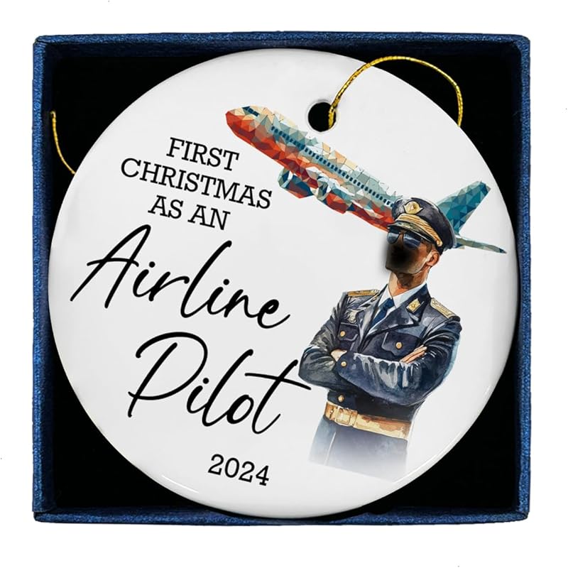 First Christmas As a Family Ceramic Ornament 2024, New Parents Gifts for Couples Mom Dad Newborn, New Mom Dad Baby Gifts Ideas, Baby 1st Ornament