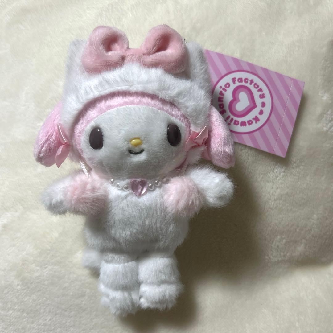 Sanrio Harajuku Store Limited My Melody Plush Toy Mascot Cat Ears