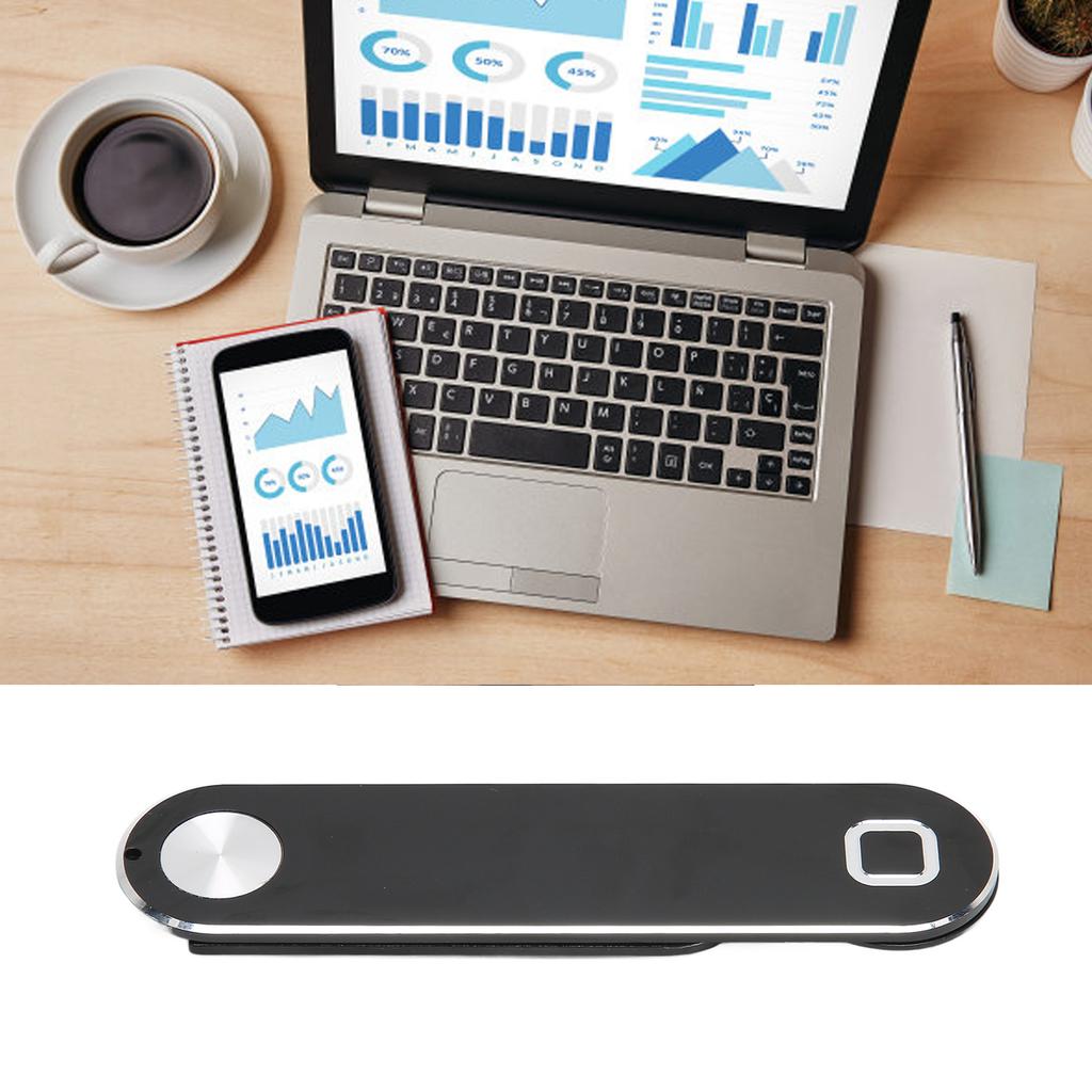 Laptop Phone Holder Strong Magnetic Aluminum Alloy Laptop Phone Stand Computer Monitor Expansion Bracket