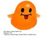 Glitter Ghost Squeeze Toy Stress Relief Transparent Ghost Squeeze Toy Slow Rising Decompression Sensory Fidget Toy Halloween Party Favors