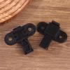 2Pcs Plastic Kayak Lightweight Sturdy Slide Lock Buckle Pedal System Fixing Deck Fishing Boat Dinghy Hardware Accessory