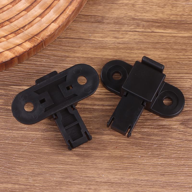 2Pcs Plastic Kayak Lightweight Sturdy Slide Lock Buckle Pedal System Fixing Deck Fishing Boat Dinghy Hardware Accessory