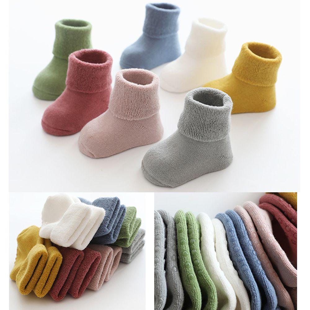 

Нескользящие удобные мягкие детские носки для девочек, обувь для детской кроватки, пинетки для первых ходунков, хлопковые носки-тапочки