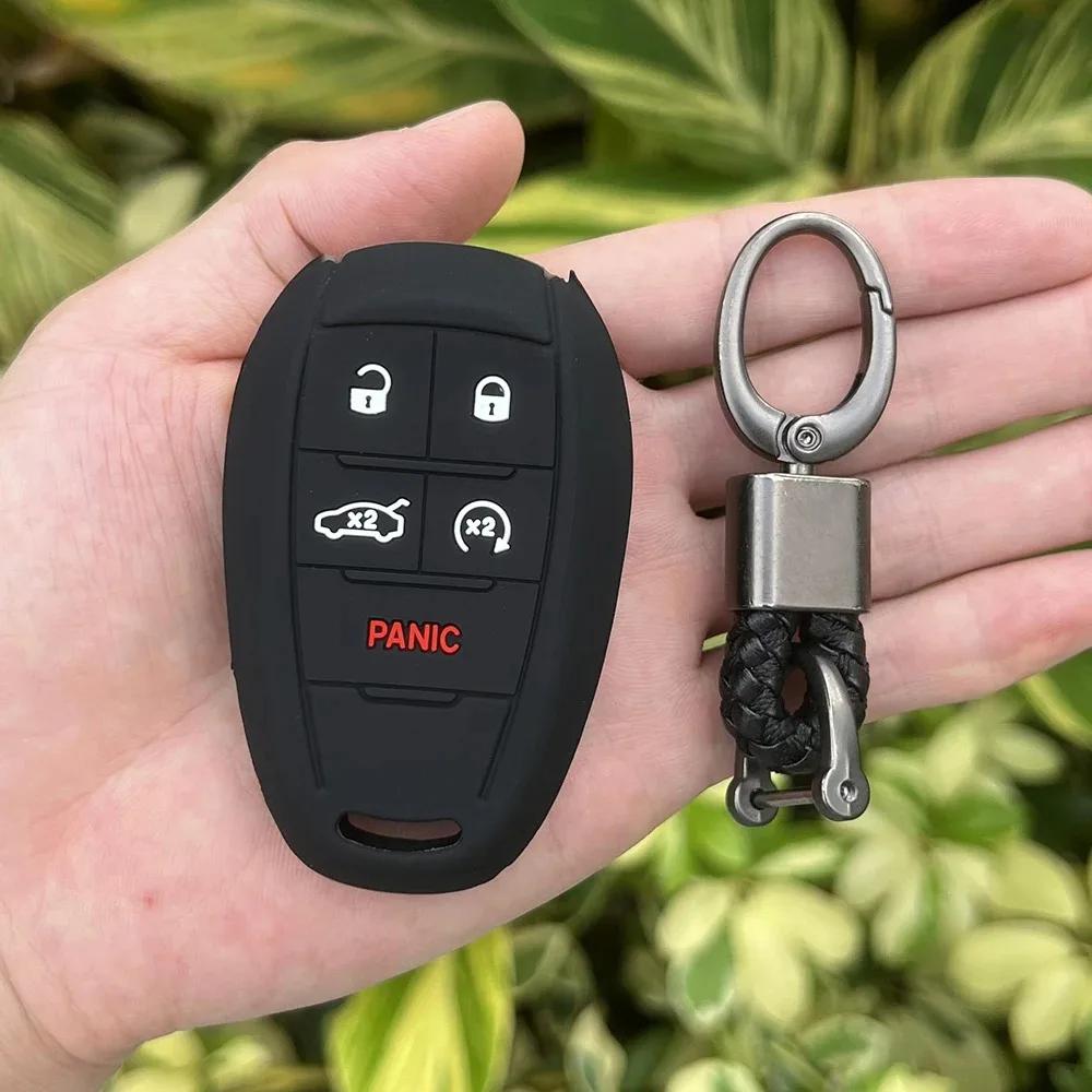 Rubber Car Key Fob Cover Silicone Protector Case Shell Holder for Alfa Romeo Stelvio Giulia Keyless Remote Key Chain Accessories