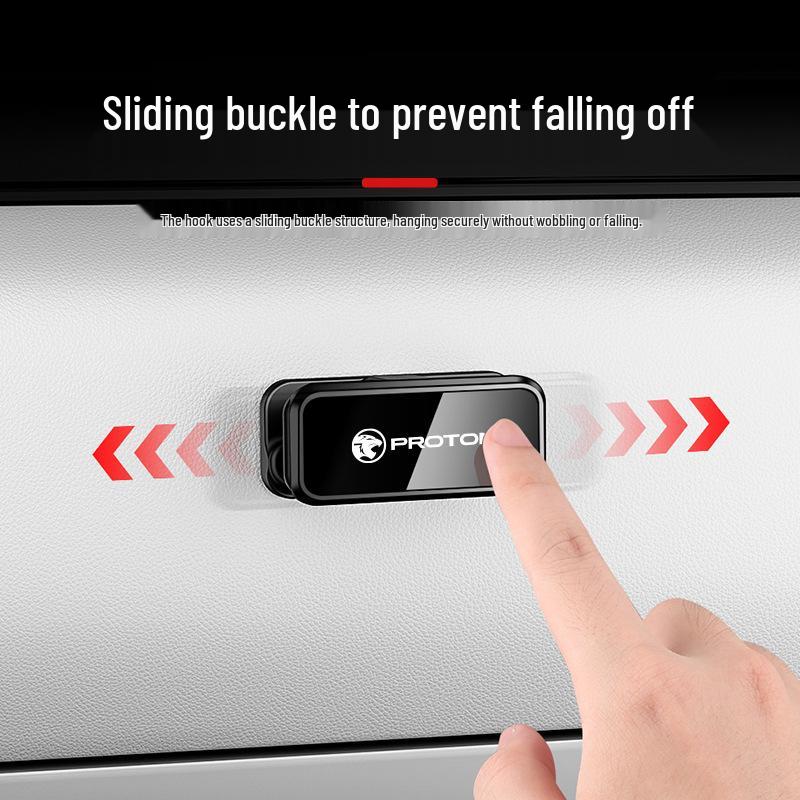 Multi-Functional Adhesive Car Hook & Cable Storage for Proton X70, X50, X90
