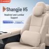 Shangjie H5 Car Neck & Lumbar Support Pillow for Interior Enhancement
