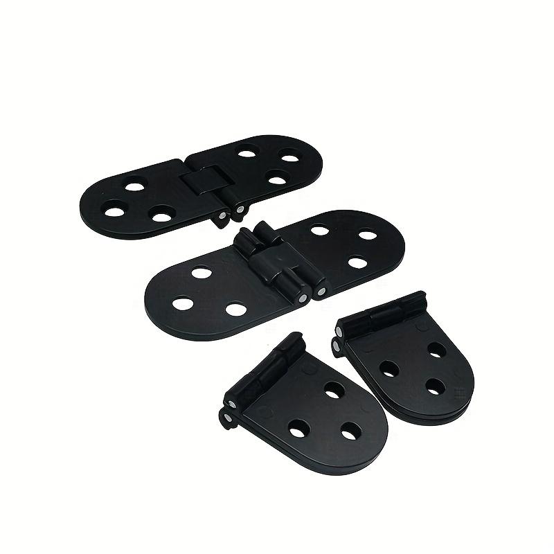 2 Sets 180 Degree Door Hinges High-Quality Zinc Alloy Flush Cabinet Hinges Round Door Hinges Furniture Accessories