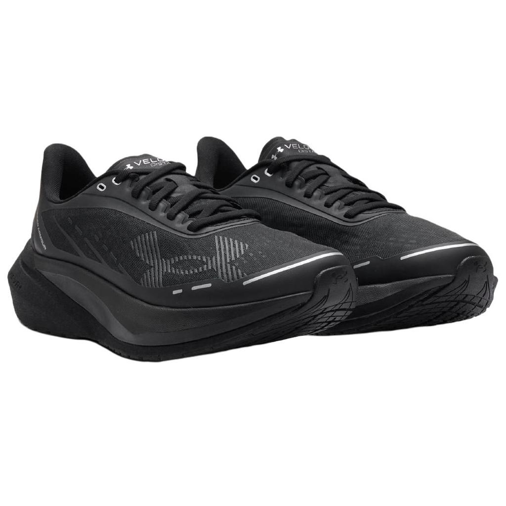 Under Armour Velociti Distance Comfortable Breathable Supportive Rebound Casual Running Shoes Men sneakers Black 6006030-001