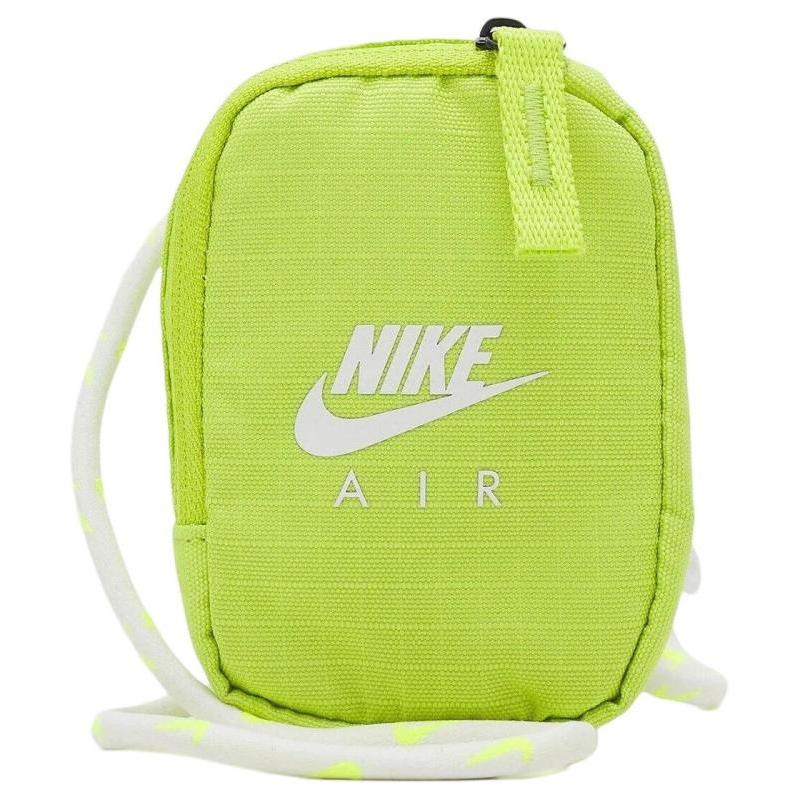 

Nike Полиэстеровая наплечная сумка сумка-кроссбоди мини унисекс зеленая повседневная DV4223-903 Small зелёный