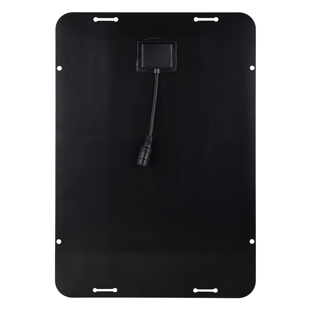 10W 18V Solar Battery Charger Maintainer, Portable Waterproof Solar Panel Charging Kit for RV Camper Tractor Boat